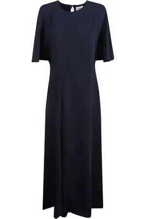 P.A.R.O.S.H. Dames, Jurken, Blauw, Maat: L Poliester