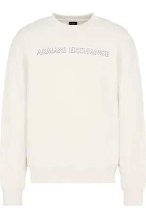 Armani Exchange Heren, Sweatshirts & Hoodies, Wit, Maat: M