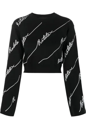 ROTATE Dames, Truien, Zwart, Maat: XS