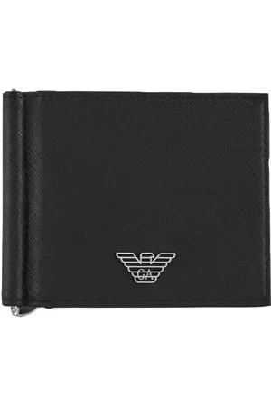 Emporio Armani Heren, Accessoires, Zwart, Maat: ONE Size Leer
