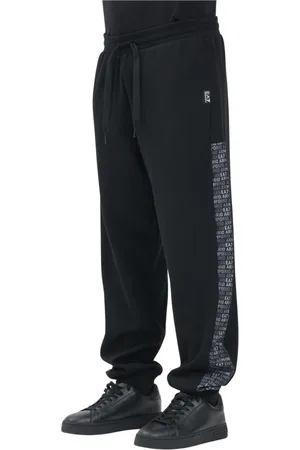 EA7 Heren, Broeken, Zwart, Maat: 2XL