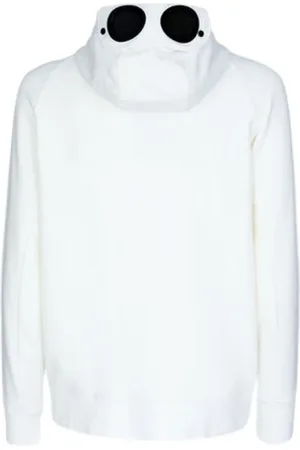 C.P. Company Heren, Sweatshirts & Hoodies, Wit, Maat: 2XL Fleece