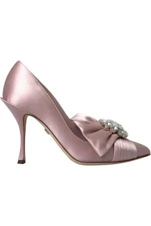 Dolce & Gabbana Dames, Schoenen, Roze, Maat: 36 EU Satijn