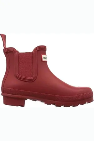 Hunter Dames, Schoenen, Rood, Maat: 38 EU