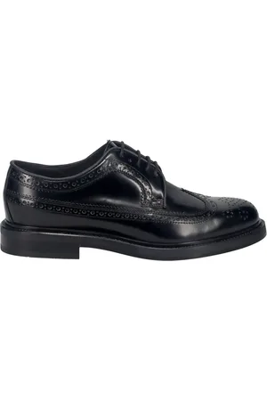 ANTICA CUOIERIA Heren, Schoenen, Zwart, Maat: 40 EU Leer