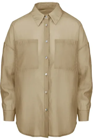 Bomboogie Dames, Blouses & Shirts, Groen, Maat: S Voile