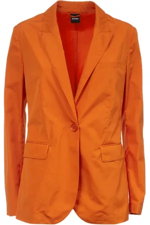 Aspesi Dames, Jassen, Oranje, Maat: XS Katoen