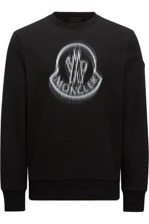 Moncler Heren, Sweatshirts & Hoodies, Zwart, Maat: M Katoen