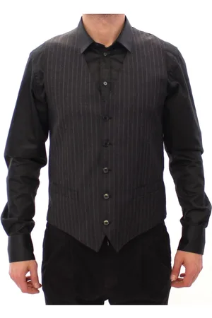 Dolce & Gabbana Heren, Pakken, Grijs, Maat: M Wol