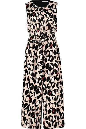 Betty & Co Dames, Jumpsuits & Playsuits, Veelkleurig, Maat: 3XL Leer