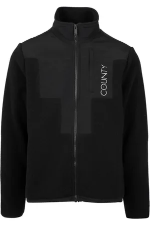 MARCELO BURLON Heren, Jassen, Zwart, Maat: M Fleece