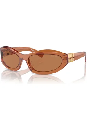 Miu Miu Dames, Accessoires, Bruin, Maat: 59 MM