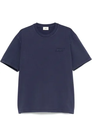 Autry Heren, Tops, Blauw, Maat: M Katoen