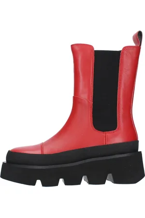 Emanuélle vee Dames, Schoenen, Rood, Maat: 35 EU Leer