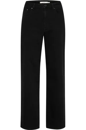 Gestuz Dames, Jeans, Zwart, Maat: W28 Katoen