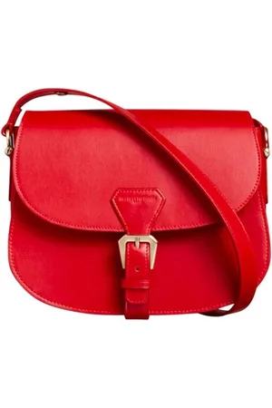 Inès de la Fressange Dames, Tassen, Rood, Maat: ONE Size Leer