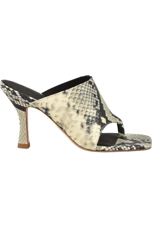 ERIKA CAVALLINI Dames, Schoenen, Grijs, Maat: 36 EU Leer