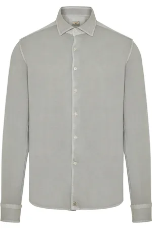 SONRISA Heren, Overhemden, Grijs, Maat: 2XL Katoen