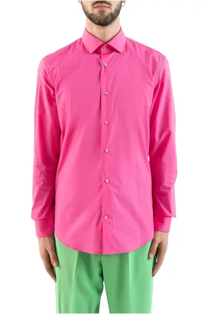 COR SINE LABE DOLI Heren, Overhemden, Roze, Maat: L