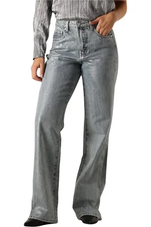 Gestuz Dames, Jeans, Blauw, Maat: W25 Katoen