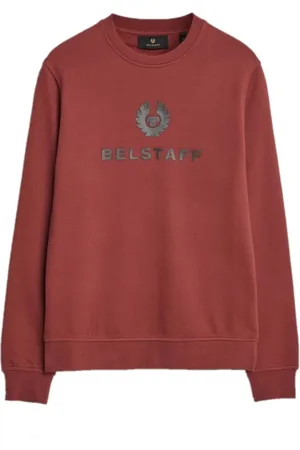 Belstaff Heren, Sweatshirts & Hoodies, Rood, Maat: L Katoen