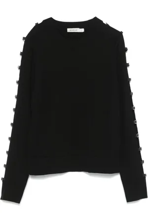 Simkhai Dames, Truien, Zwart, Maat: S Wol