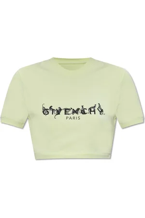 Givenchy Dames, Tops, Groen, Maat: S Katoen
