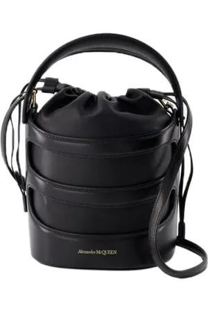Alexander McQueen Dames, Tassen, Zwart, Maat: ONE Size Leer