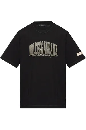 Dolce & Gabbana Heren, Tops, Zwart, Maat: M Katoen