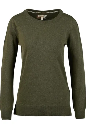 Barbour Dames, Truien, Groen, Maat: L