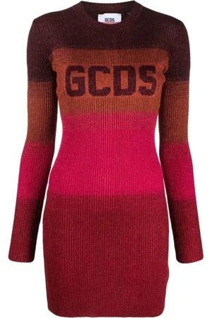GCDS Dames, Jurken, Veelkleurig, Maat: XS Nylon