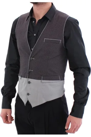 Dolce & Gabbana Heren, Pakken, Grijs, Maat: S