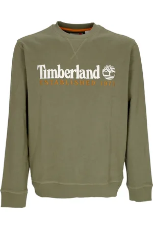 Timberland Heren, Sweatshirts & Hoodies, Groen, Maat: XL Katoen