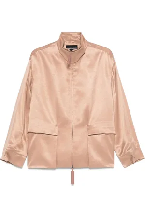 Giorgio Armani Dames, Jassen, Bruin, Maat: 2XS
