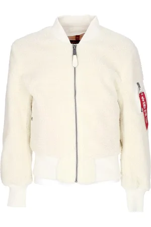 Alpha Industries Heren, Jassen, Wit, Maat: XL Poliester