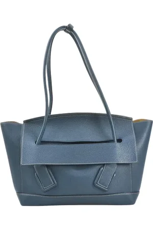 Bottega Veneta Dames, Pre-owned, Blauw, Maat: ONE Size Leer