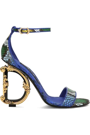 Dolce & Gabbana Dames, Schoenen, Blauw, Maat: 39 1/2 EU