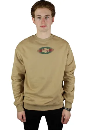 Gucci Heren, Sweatshirts & Hoodies, Bruin, Maat: XS Jersey