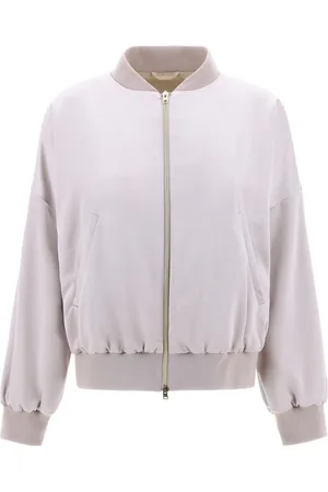 HERNO Dames, Jassen, Roze, Maat: M Satijn