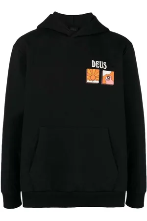 Deus Ex Machina Heren, Sweatshirts & Hoodies, Zwart, Maat: S Katoen