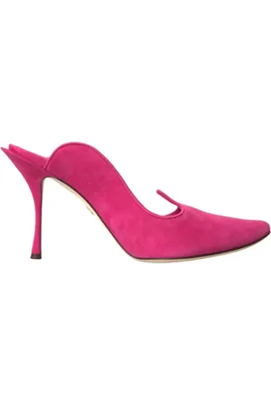 Dolce & Gabbana Dames, Schoenen, Roze, Maat: 39 EU Suède