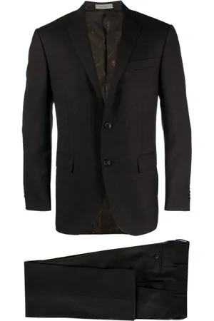 corneliani Heren, Pakken, Bruin, Maat: 2XL Wol