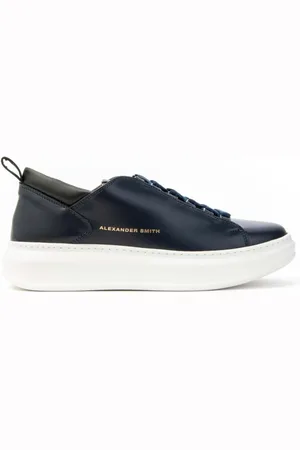Alexander Smith Heren, Schoenen, Blauw, Maat: 40 EU Leer