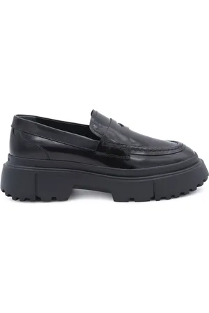Hogan Dames, Schoenen, Zwart, Maat: 35 EU Leer