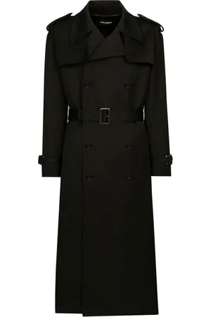Dolce & Gabbana Heren, Mantels, Zwart, Maat: L