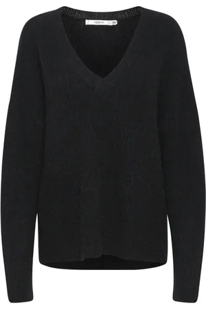 Gestuz Dames, Truien, Zwart, Maat: M Wol