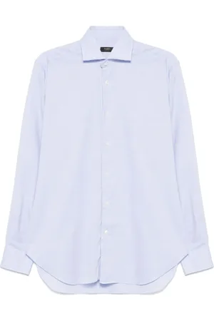 BARBA Heren, Overhemden, Blauw, Maat: 3XL