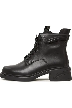 CESARE GASPARI Dames, Schoenen, Zwart, Maat: 38 EU Leer