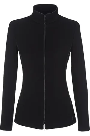Giorgio Armani Dames, Sweatshirts & Hoodies, Zwart, Maat: 3XL Wol