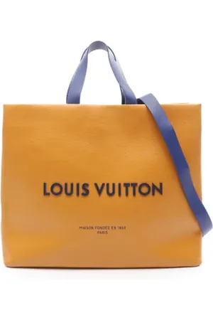 LOUIS VUITTON Dames, Pre-owned, Oranje, Maat: ONE Size Leer